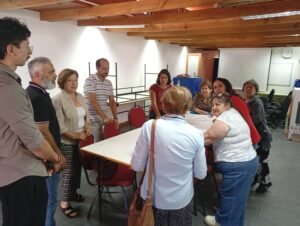 Taller con vecinos y vecinas Barrio Estación